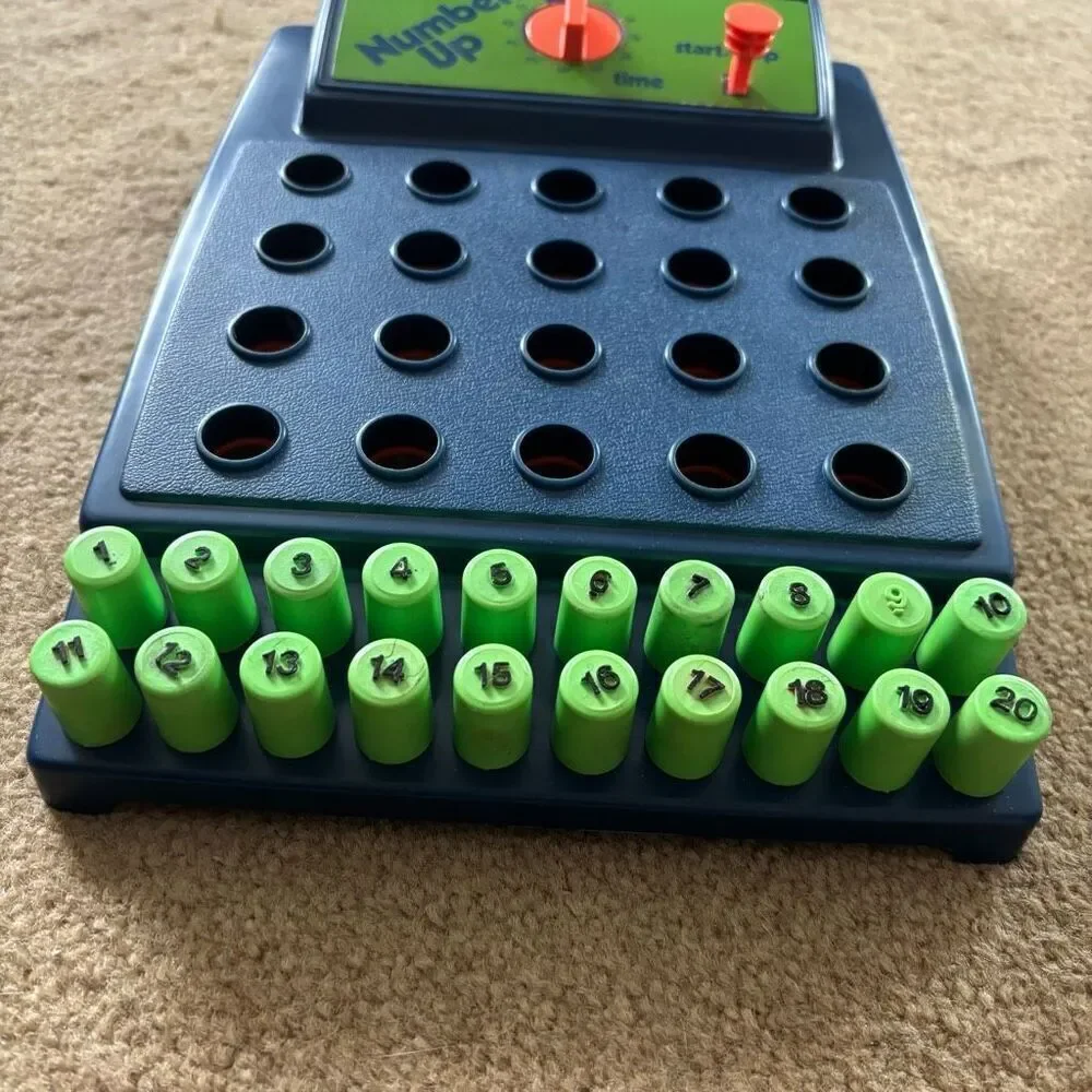 Vintage Numbers Up 1975 Count Down Against The Clock Game -Working-Complete-